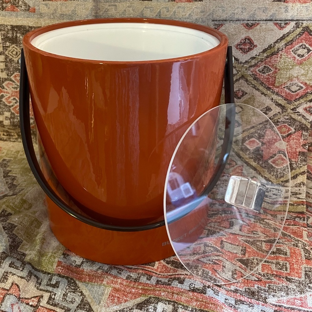Vintage MCM Morgan Bucket Brigade Ice Bucket